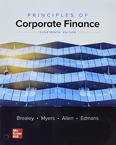 Principles of Corporate Finance, 14th Edition - Loose Leaf